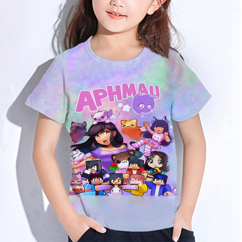 Baby Clothing Dividers - Aphmau Meows Cat T Shirts Cartoon