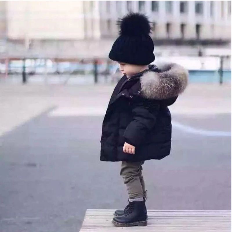 Children Kids Winter Thick Hoo - огляд і ціна Baby Clothing Dividers